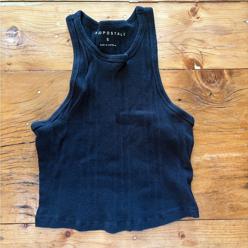 Aeropostale Black Crop Top